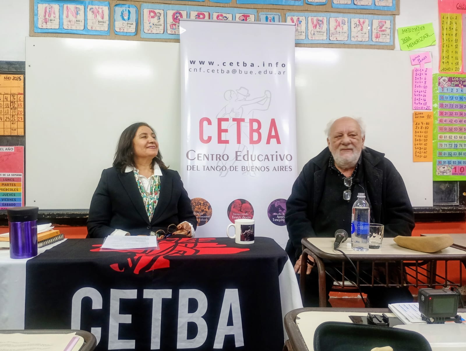 Charla fundamental con Oscar Del Priore en el 35° del Cetba
